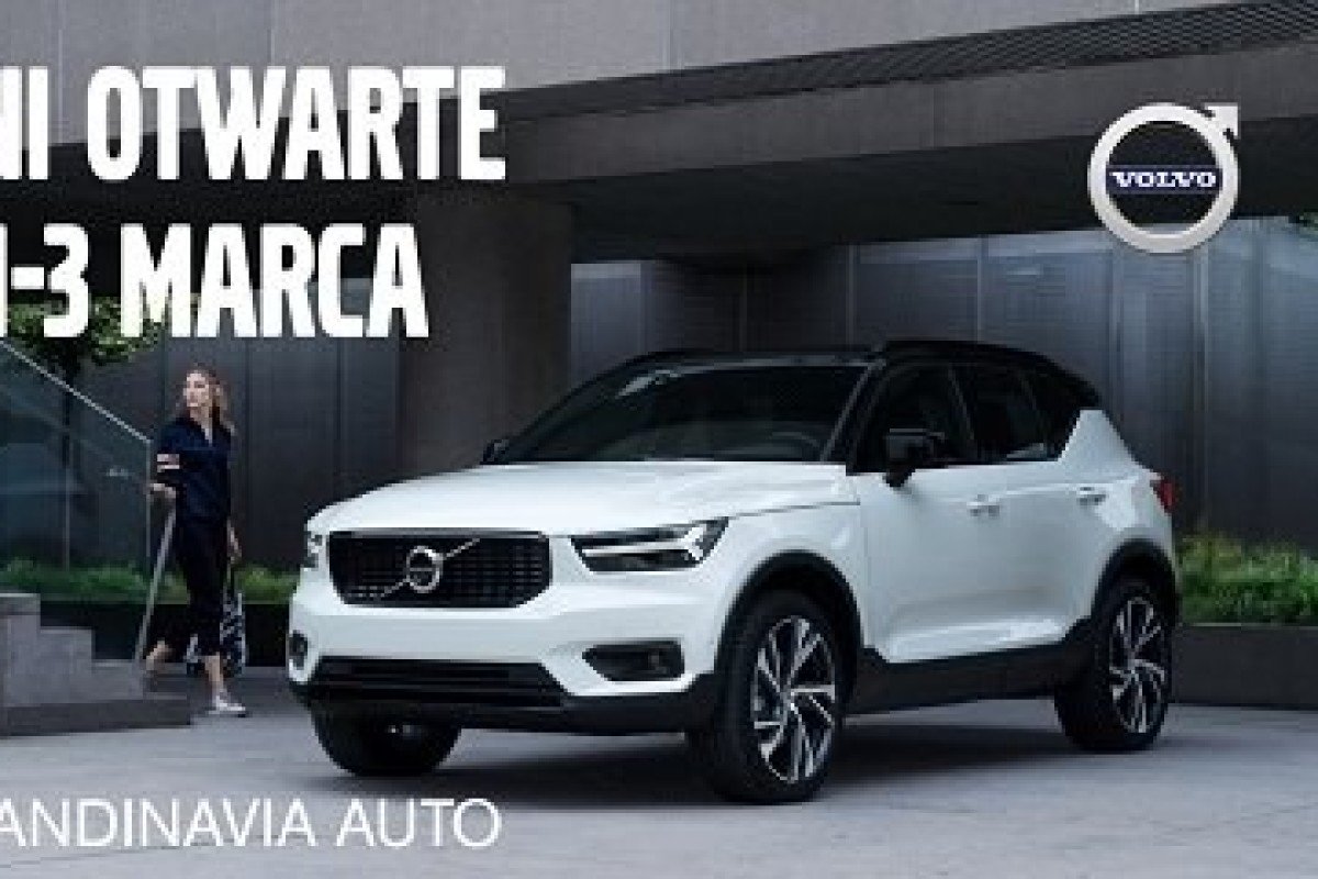 Dni Otwarte Volvo - skorzystaj z jazdy nowym Volvo XC40