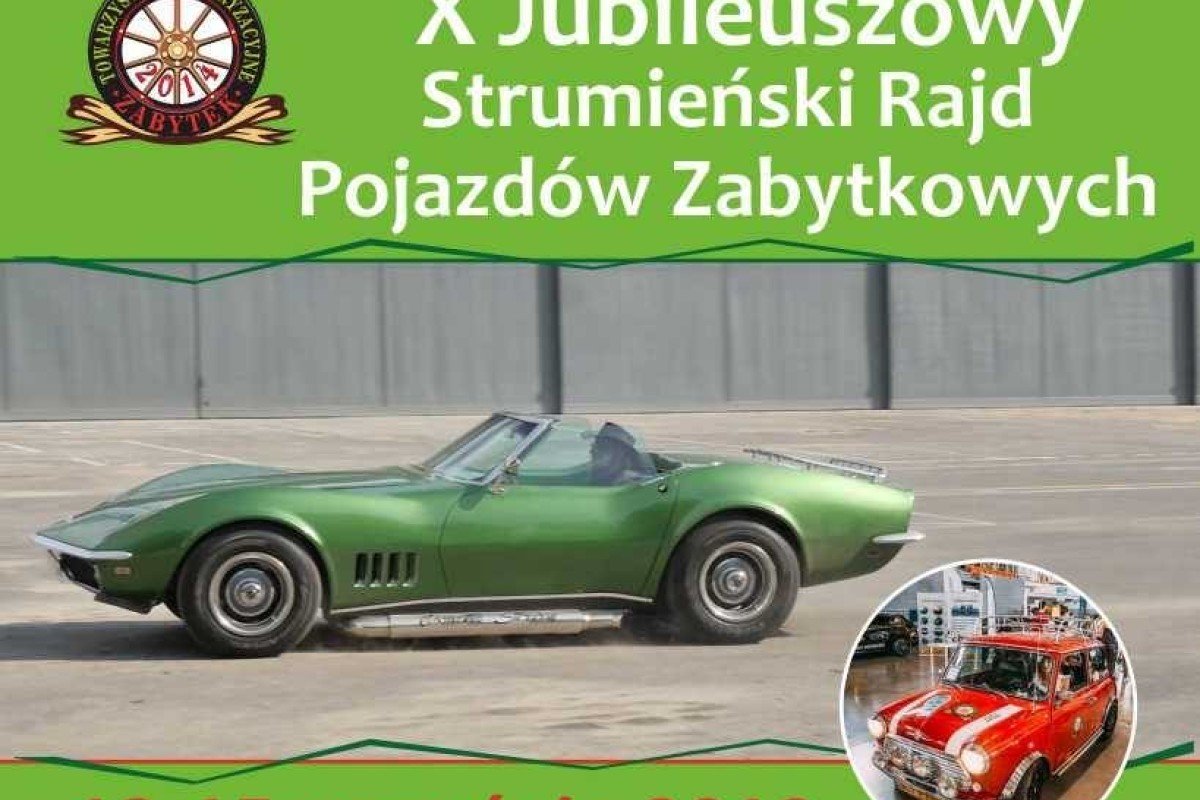 X Jubileuszowy Strumieński Rajd Pojazdów Zabytkowych