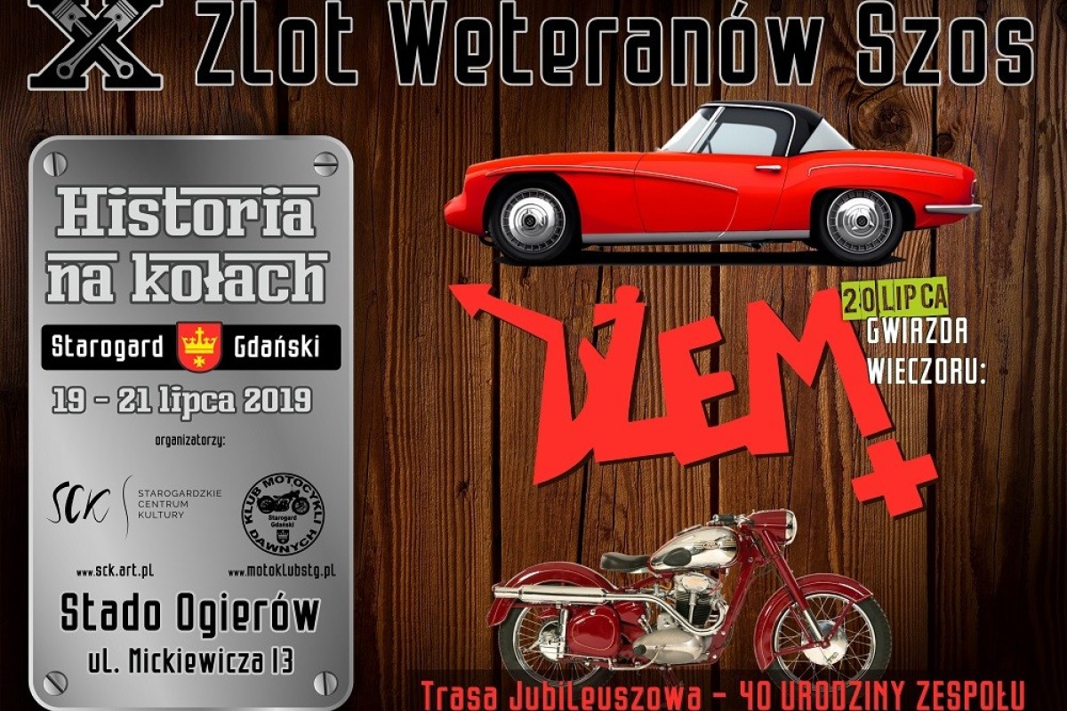 X Zlot Weteranów Szos – Historia na Kołach