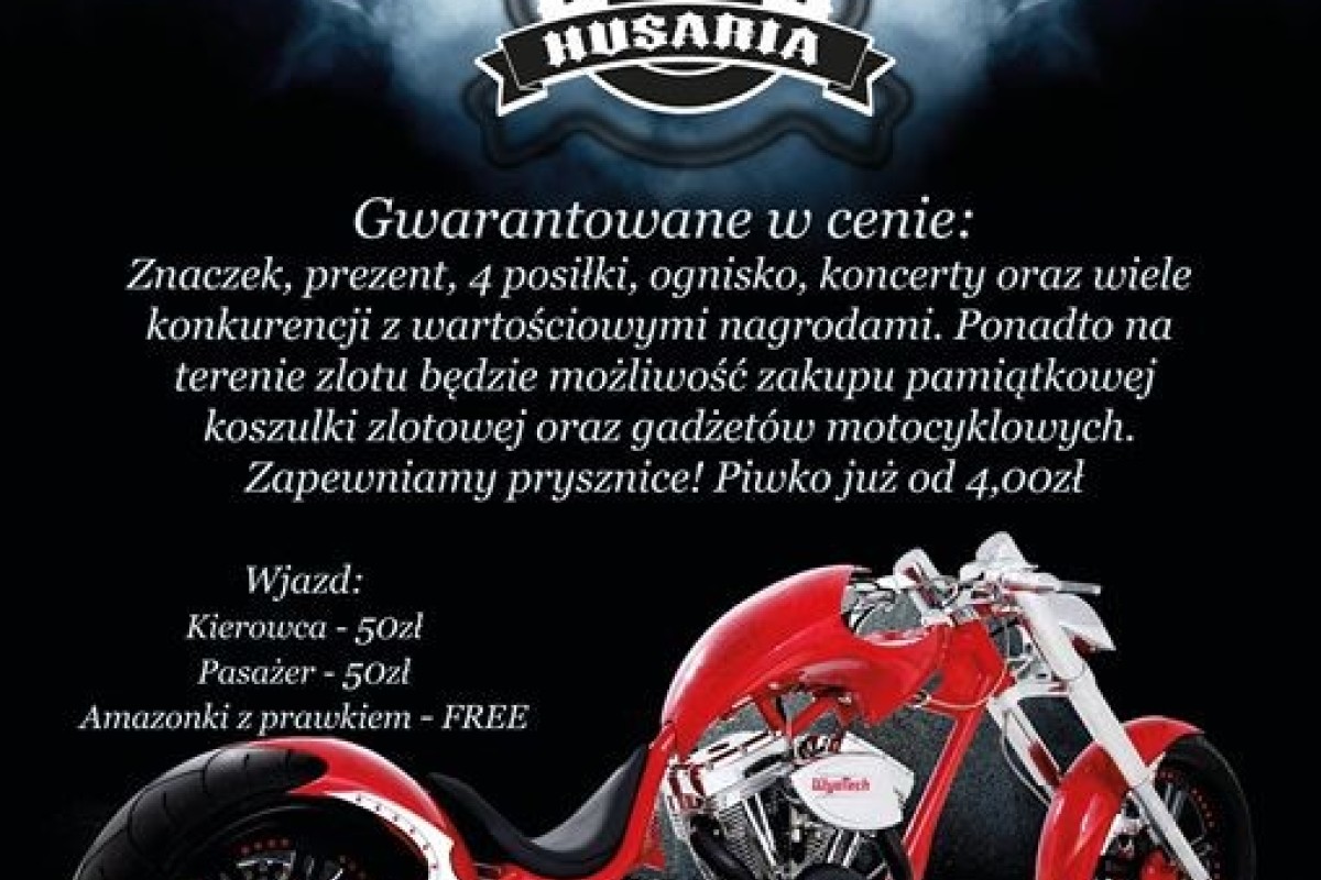 XVII Zlot Motocyklowy Konopnica 2017 Husaria Wieluń