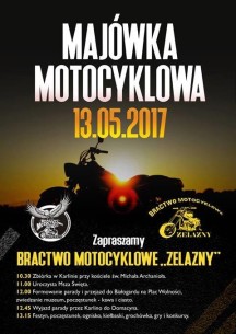 Majówka Motocyklowa 2017 z Bractwem "Żelazny"