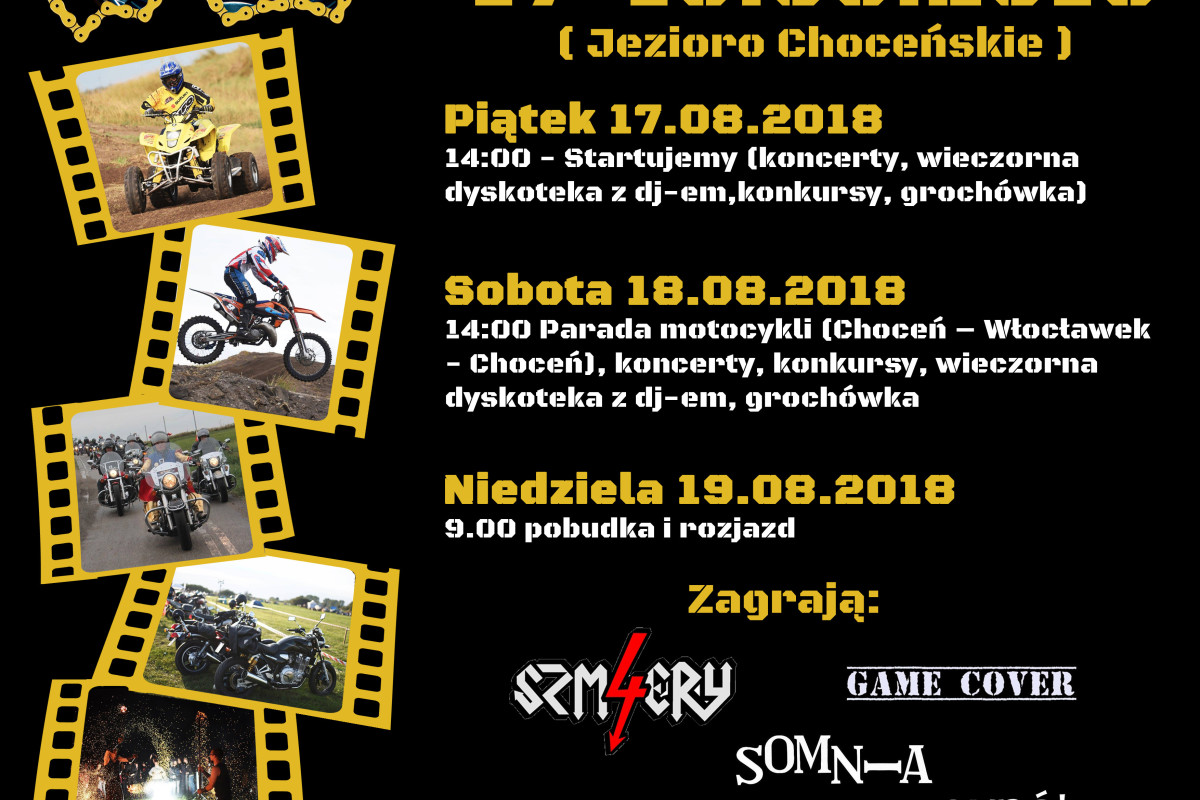 XII Zlot motocykli w Choceniu