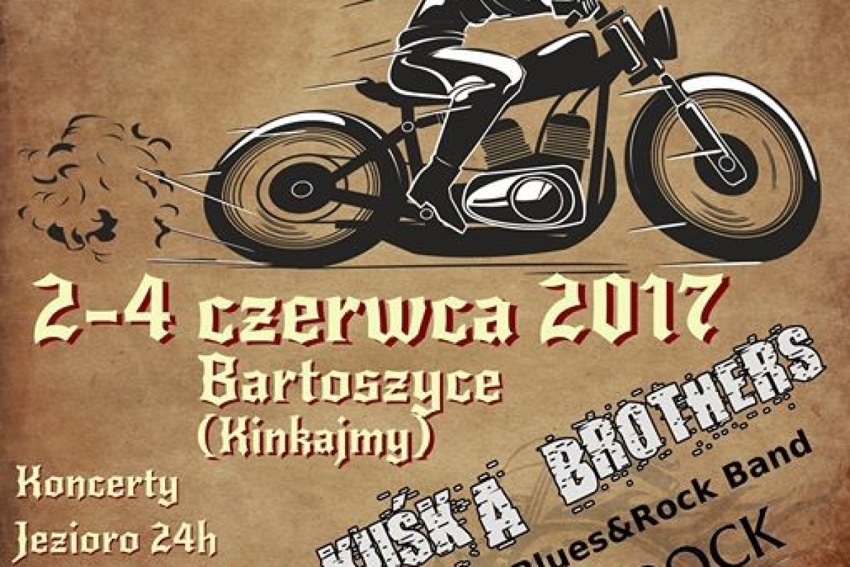 Zlot motocyklowy Wiraż Bartoszyce - Kinkajmy