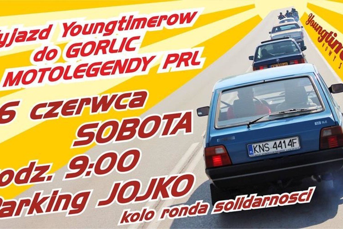 Youngtimer Nowy Sącz do Gorlic na Motolegendy PRL