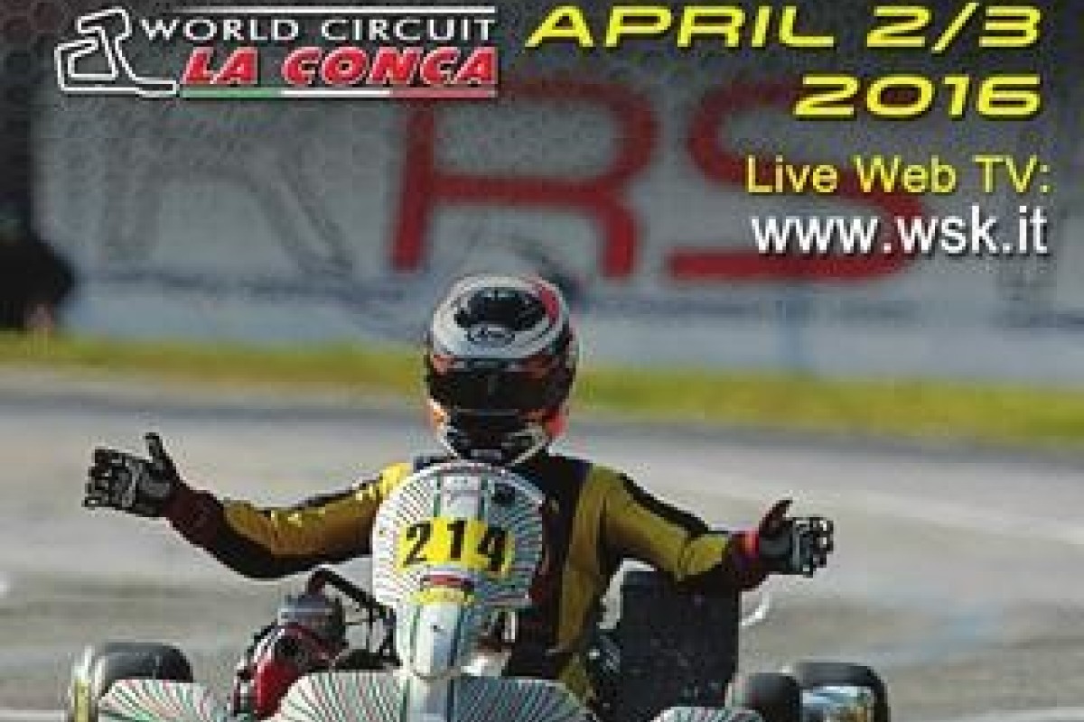 2016 WSK Super Master Series Round 3 - International Circuit La Conca