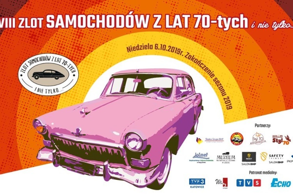 VIII Zlot samochodów z lat 70 i nie tylko!