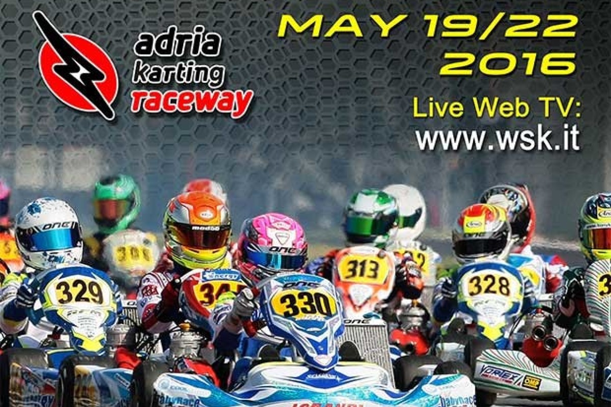 2016 WSK Super Master Series Round 4 - Adria International Raceway