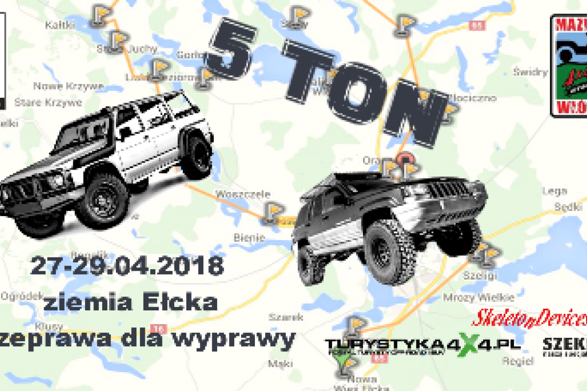 5 TON - przeprawa dla wyprawy