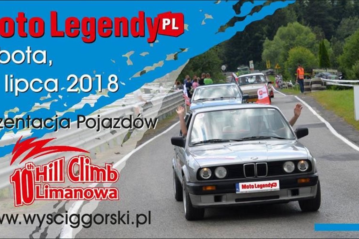 MotoLegendy na trasie 10.Wyścigu Górskiego w Limanowej