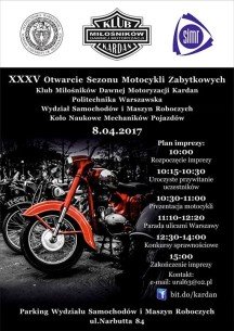 XXXV Otwarcie Sezonu Motocykli Zabytkowych 2017