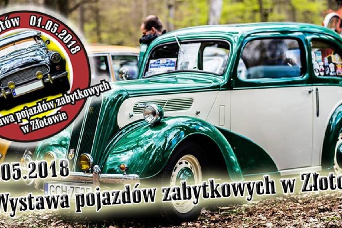 II Wystawa pojazdów zabytkowych w Złotowie