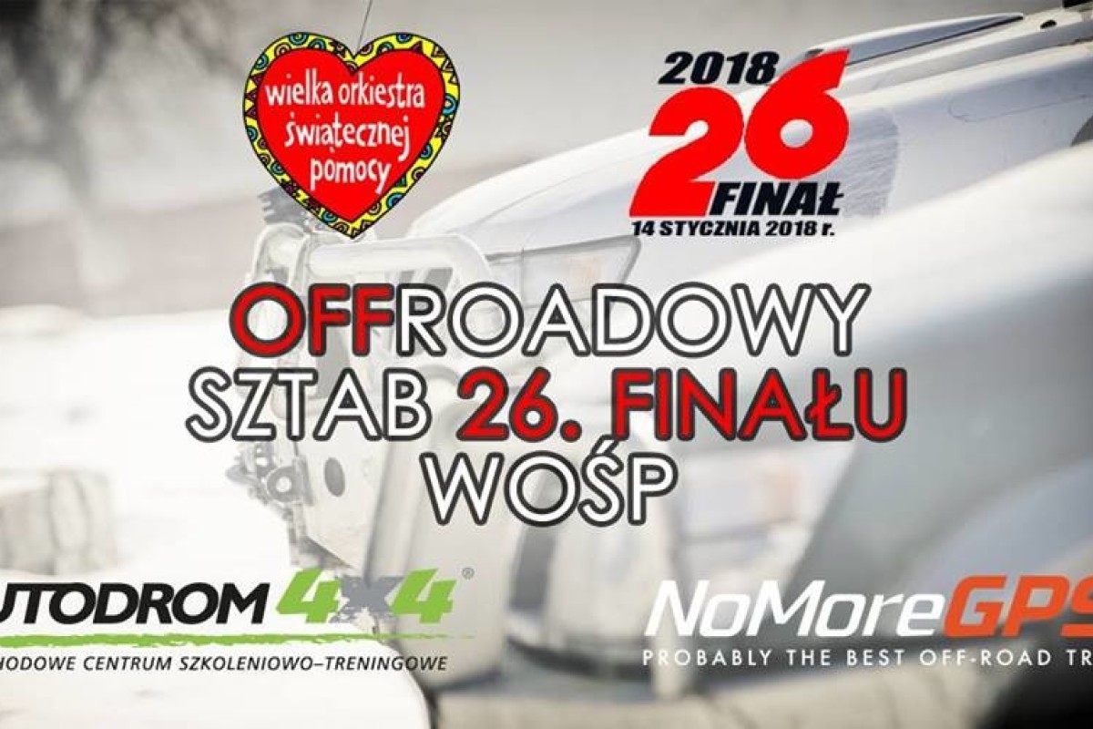 Offroadowy Sztab 26. Finału WOŚP