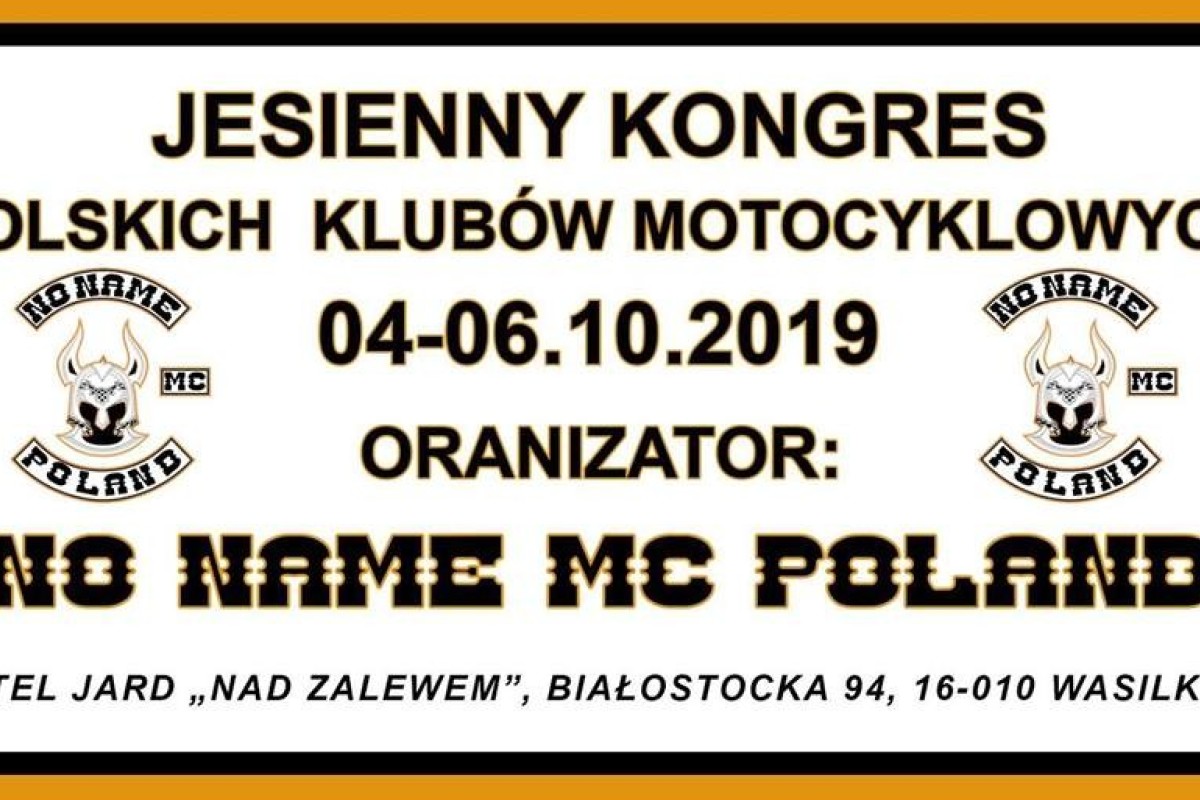 Kongres Polskich Klubów Motocyklowych - jesień 2019