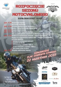 Rozpoczęcie Sezonu Motocyklowego - Białobrzegi 2018