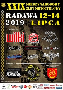 XXIX Międzynarodowy Zlot Motocyklowy Radawa 2019