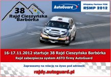 38 Rajd Barbórka Cieszyńska 2012