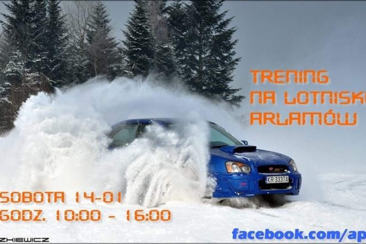  Trening zimowy na lotnisku Arłamów z aPGR