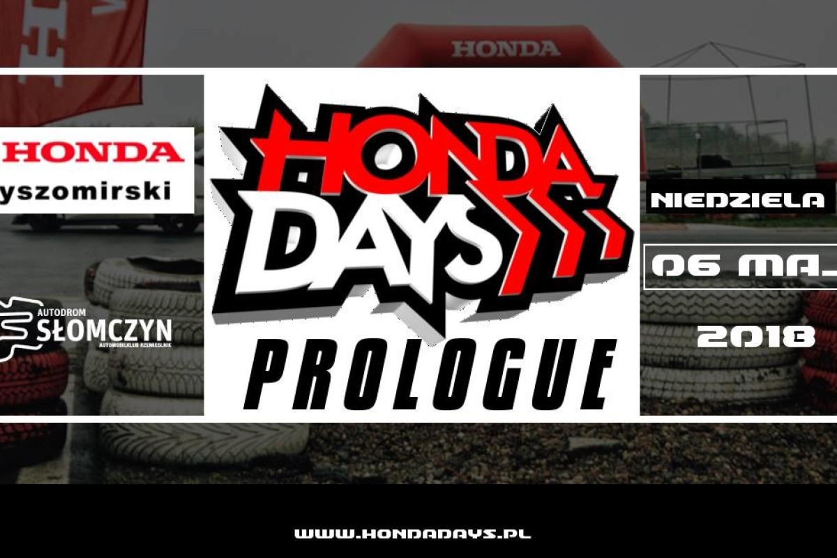 Honda Days P R O L O G U E