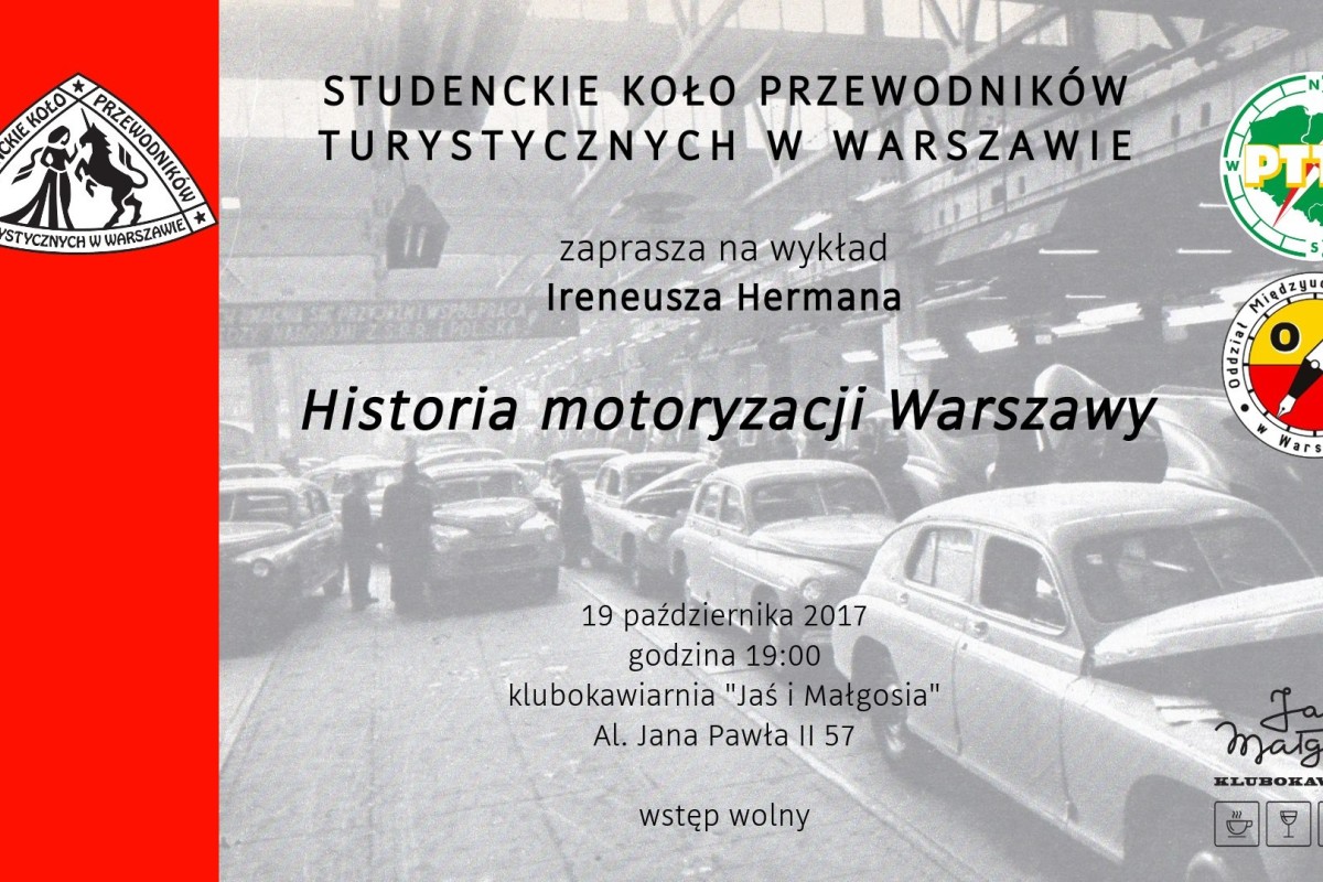 Wykład SKPT: Historia motoryzacji Warszawy