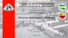 Wykład SKPT: Historia motoryzacji Warszawy