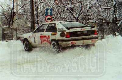 7. Paweł Przybylski i Krzysztof Gęborys - Audi coupe Quattro.   (To zdjęcie w pełnej rozdzielczości możesz kupić na www.kwa-kwa.pl )