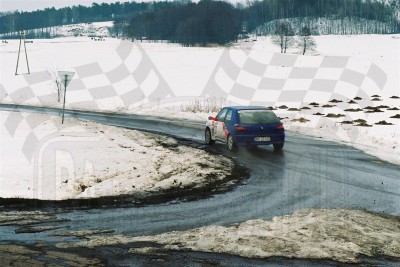 10. Jakub Wysocki i Maciej Kluziński - Peugeot 306  (To zdjęcie w pełnej rozdzielczości możesz kupić na www.kwa-kwa.pl )