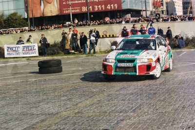 110. Maciej Lubiak i Maciej Wisławski - Mitsubishi Lancer Evo V  (To zdjęcie w pełnej rozdzielczości możesz kupić na www.kwa-kwa.pl )
