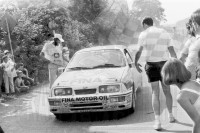 113. Omer Saelens i Jeannick Breyne - Ford Sierra Cosworth RS.   (To zdjęcie w pełnej rozdzielczości możesz kupić na www.kwa-kwa.pl )
