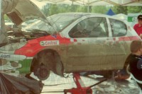 15. Kamil Skóra i Marek Kaczmarek - Peugeot 206 XS.  (To zdjęcie w pełnej rozdzielczości możesz kupić na www.kwa-kwa.pl )