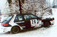 18. Marek Kusiak i Michał Sawka - Mazda 323 GTX.   (To zdjęcie w pełnej rozdzielczości możesz kupić na www.kwa-kwa.pl )