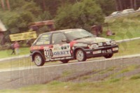 62. Tomasz Jaskłowski - Ford Fiesta XR2i.   (To zdjęcie w pełnej rozdzielczości możesz kupić na www.kwa-kwa.pl )