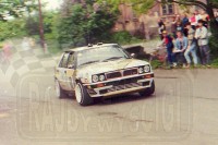 123. Enrico Bertone i Gianfranco Imerito -  Lancia Delta Integrale 16V.   (To zdjęcie w pełnej rozdzielczości możesz kupić na www.kwa-kwa.pl )