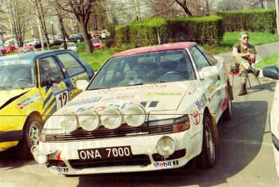 79. Toyota Celica GT4 załogi Krzysztof Hołowczyc i Robert Burchard.   (To zdjęcie w pełnej rozdzielczości możesz kupić na www.kwa-kwa.pl )