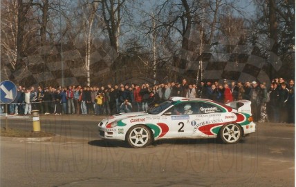 42. Robert Gryczyński i Tadeusz Burkacki - Toyota Celica Gt Four.    (To zdjęcie w pełnej rozdzielczości możesz kupić na www.kwa-kwa.pl )