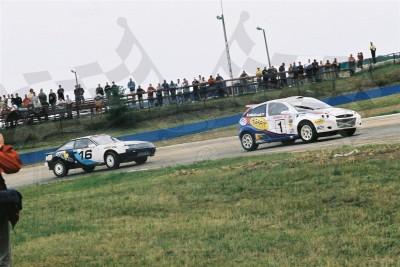 64. Nr.1.Bohdan Ludwiczak - Ford Focus, nr.16.Robert Polak - Toyota Celica GT4  (To zdjęcie w pełnej rozdzielczości możesz kupić na www.kwa-kwa.pl )