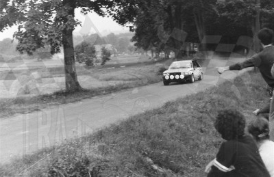 114. Andrzej Koper i Krzysztof Gęborys - Renault 11 Turbo.   (To zdjęcie w pełnej rozdzielczości możesz kupić na www.kwa-kwa.pl )