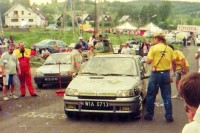 3. Bogdan Herink i Barbara Stępkowska - Renault Clio 16V.   (To zdjęcie w pełnej rozdzielczości możesz kupić na www.kwa-kwa.pl )