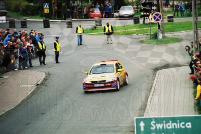 58. Michał Kościuszko i Jarosław Baran - Opel Corsa Super 1600  (To zdjęcie w pełnej rozdzielczości możesz kupić na www.kwa-kwa.pl )