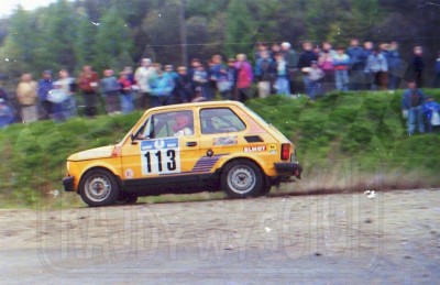 54. Krzysztof Koczur i Ryszard Ciupka - Polski Fiat 126p.   (To zdjęcie w pełnej rozdzielczości możesz kupić na www.kwa-kwa.pl )