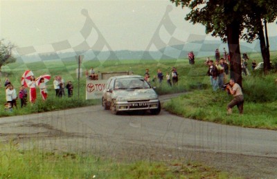 95. Bogdan Herink i Barbara Stępkowska - Renault Clio 16V.   (To zdjęcie w pełnej rozdzielczości możesz kupić na www.kwa-kwa.pl )