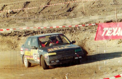 36. Jacek Jerschina - Peugeot 309 GTi 16S.   (To zdjęcie w pełnej rozdzielczości możesz kupić na www.kwa-kwa.pl )