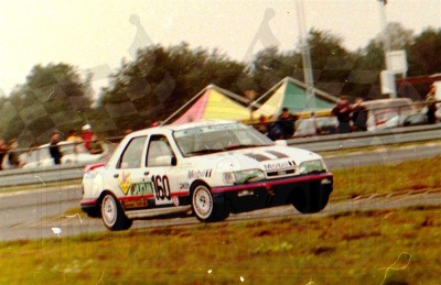 38. Sławomir Szaflicki - Ford Sierra Saphire Cosworth RS.   (To zdjęcie w pełnej rozdzielczości możesz kupić na www.kwa-kwa.pl )