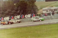 20. Nr.135. Marek Oczkowski, nr.121.Krzysztof Federowicz - Fiaty Cinquecento, nr.74.Krzysztof Gawroński - Polski Fiat 126p.