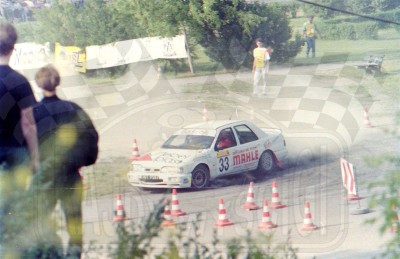 25. Bohdan Ludwiczak i Krzysztof Szeszko - Ford Sierra Saphire Cosworth RS   (To zdjęcie w pełnej rozdzielczości możesz kupić na www.kwa-kwa.pl )