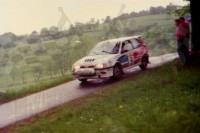 81. Robert Herba i Artur Skorupa - Nissan Sunny GTiR.   (To zdjęcie w pełnej rozdzielczości możesz kupić na www.kwa-kwa.pl )