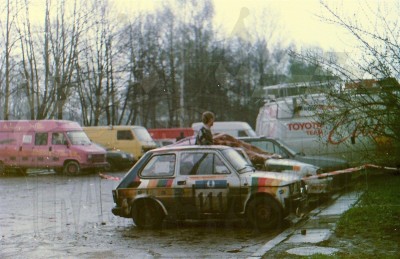 83. Polski Fiat 126p załogi Robert Bałtyn i Sławomir Mieszkowski.   (To zdjęcie w pełnej rozdzielczości możesz kupić na www.kwa-kwa.pl )