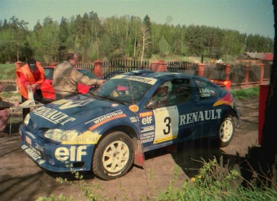 1. Janusz Kulig i Jarosław Baran - Renault Megane Maxi.   (To zdjęcie w pełnej rozdzielczości możesz kupić na www.kwa-kwa.pl )