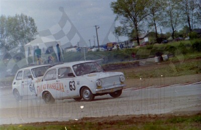 26. Zygmunt Stanek - Seat 850, P.Melwiński - Polski Fiat 126p   (To zdjęcie w pełnej rozdzielczości możesz kupić na www.kwa-kwa.pl )