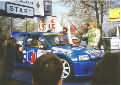 2. Bogdan Herink i Barbara Stępkowska - Renault Clio Maxi   (To zdjęcie w pełnej rozdzielczości możesz kupić na www.kwa-kwa.pl )