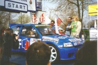 2. Bogdan Herink i Barbara Stępkowska - Renault Clio Maxi   (To zdjęcie w pełnej rozdzielczości możesz kupić na www.kwa-kwa.pl )